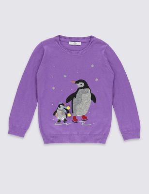 Long Sleeve Round Neck Jumper &#40;1-7 Years&#41;